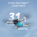 DJI E1DJIMINI4K Mini 4K Drone Camera Under 249g Bundle