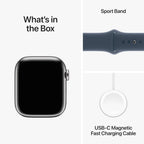 Apple MRJ23LW/A Watch Series 9 GPS + Cellular 41mm Silver Stainless Steel
