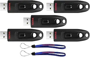 SanDisk CZ48-016G-5PK_Lan 16GB USB 3.0 Flash Drive 5-Pack