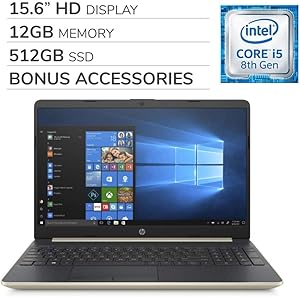 HP 15 4-Core i5 12GB RAM Laptop
