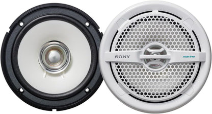 Sony XSMP1611.U Marine Audio Speakers 6.5 Inch Dual Cone