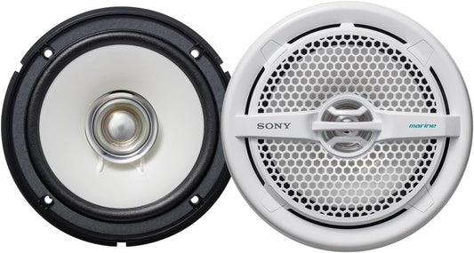 Sony XSMP1611.U Marine Audio Speakers 6.5 Inch Dual Cone