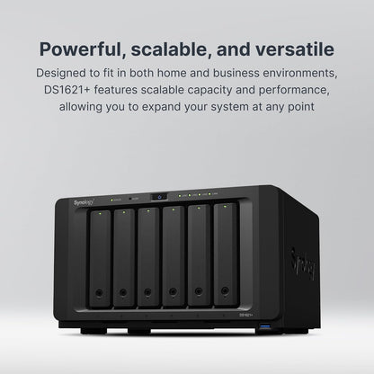 Synology DS1621+ 6-Bay NAS DiskStation (Diskless)