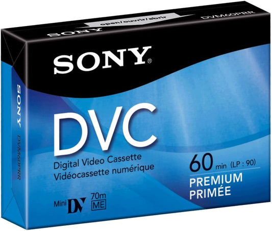 Sony 4331988266 DVC Mini Digital Video Tape 4-Pack