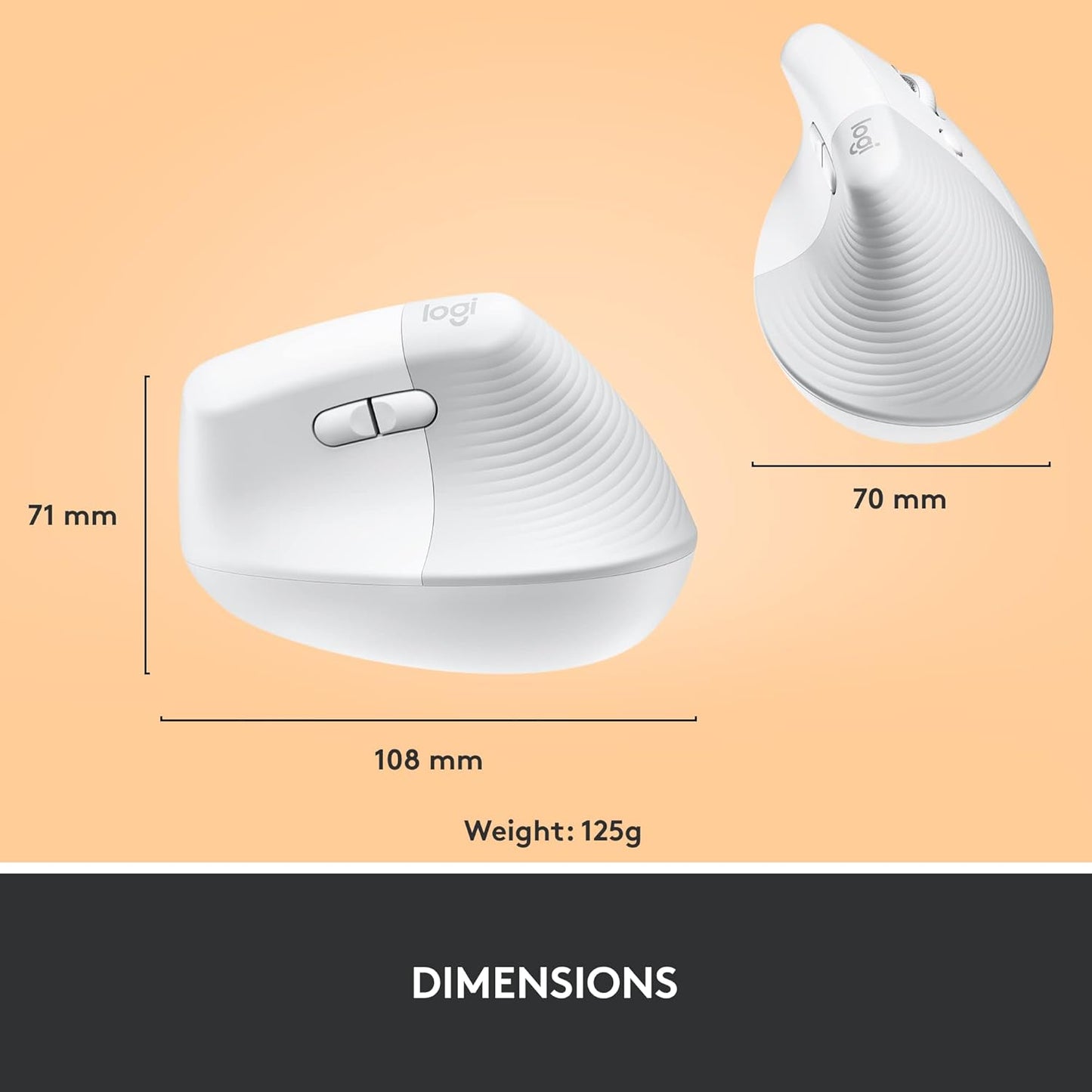 Logitech 910-006469 Lift Vertical Ergonomic Mouse