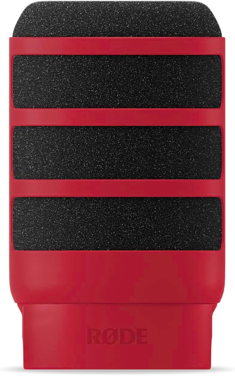Rode WS14-R Red Premium PodMic Pop Filter — main product image