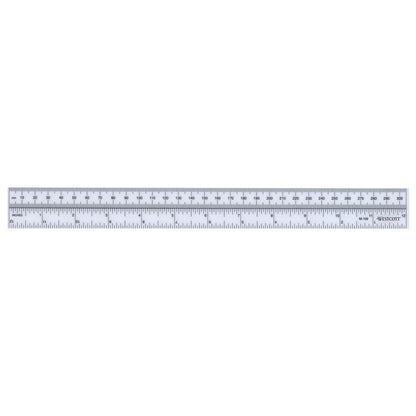 Westcott M-109 Metric/Inch Ruler 30cm Opaque