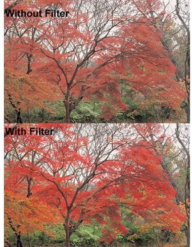 Hoya RA54 Red Enhancer 82mm Filter Starscape