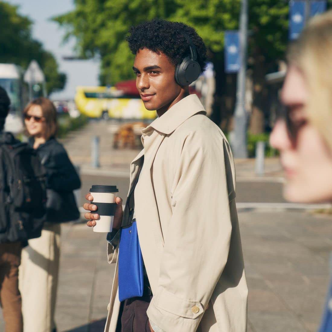 Sony WH-CH720N BC Noise Canceling Bluetooth Headphones - Black