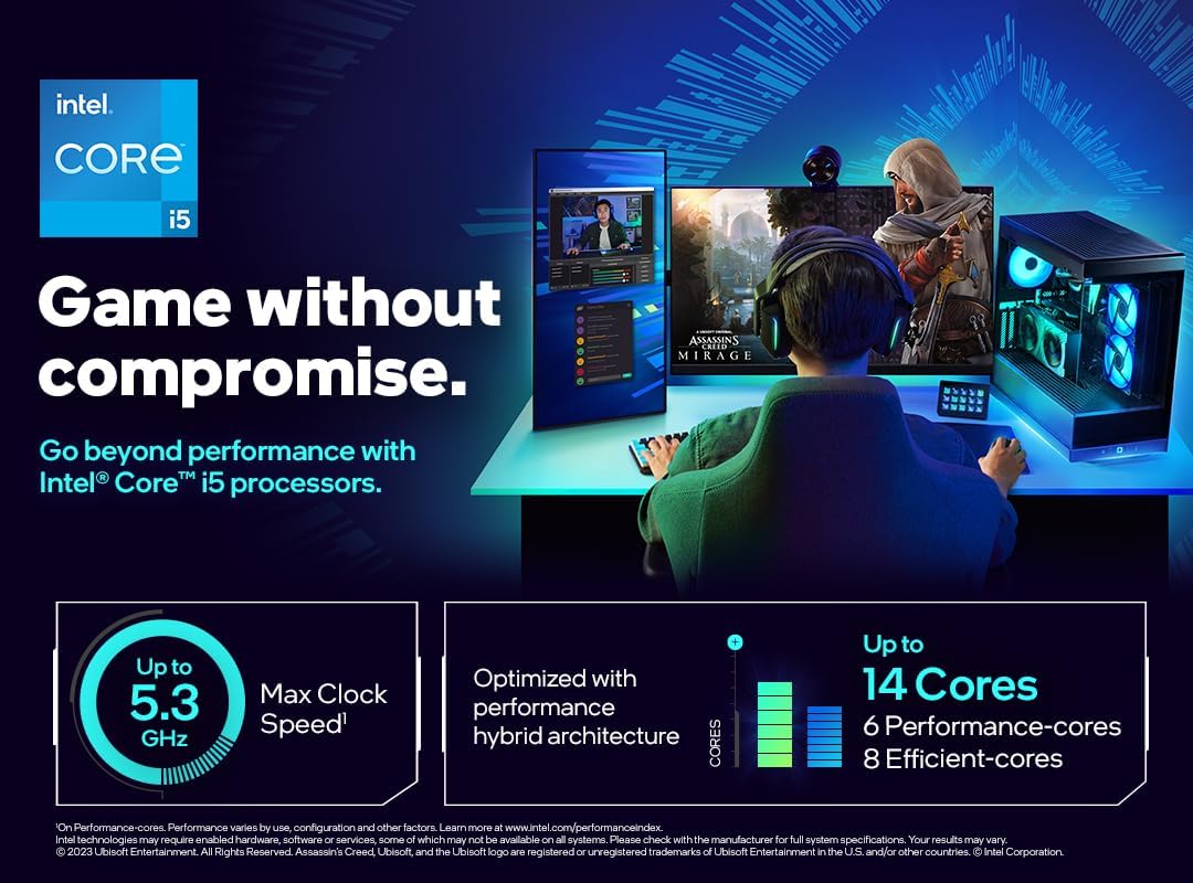 Intel BX8071514600K Core i5-14600K Unlocked Desktop Processor