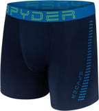 Spyder Mens Boxer Briefs 4-Pack - Poly Spandex Performance Underwear