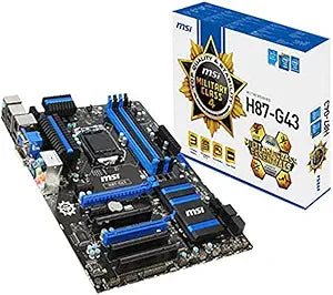 MSI H87-G43 Socket 1150 ATX Motherboard — main product image