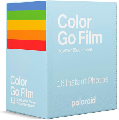 Polaroid 6376 Go Film Powder Blue 16 Photos