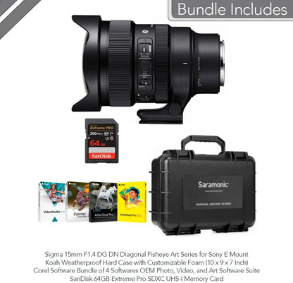 Sigma 15mm F1.4 DG DN Fisheye Sony E Mount