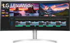 LG 38WN95C-W 38-Inch UltraWide QHD+ Curved Monitor