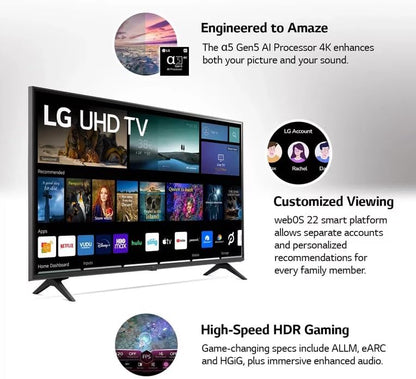 LG 55UQ7070Z 55-Inch 4K UHD Smart LED TV - Alexa Compatible