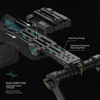 Tilta TA-LSR-B Lightweight Shoulder Rig Foldable Aluminum