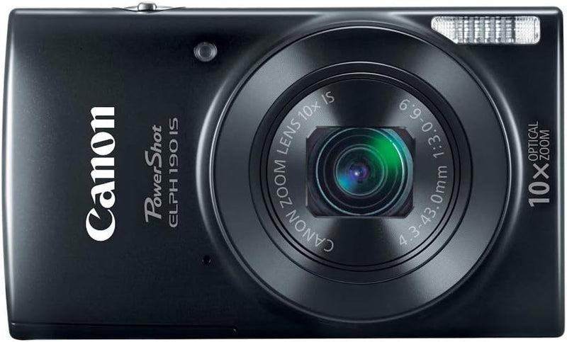 Canon ELPH 190 IS PowerShot 10x Zoom Digital Camera — main product image
