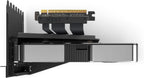 NZXT AB-RH175-B1 Vertical GPU Mounting Kit - PCIe 4.0 Riser, Black