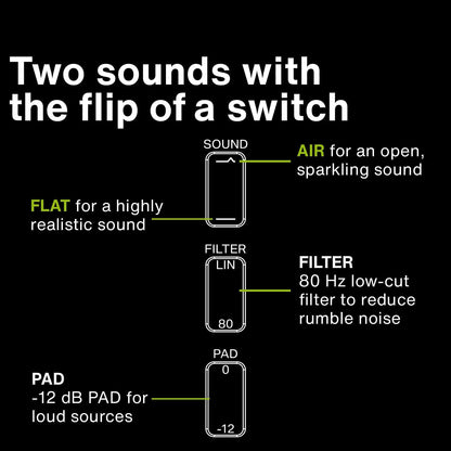 Lewitt LCT140AIRMP Stereo Microphone Pair XLR