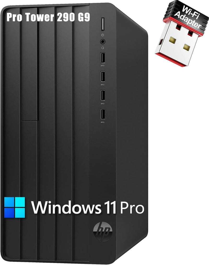 HP 290 G9 Pro Tower Desktop PC Core i3 WiFi — main product image