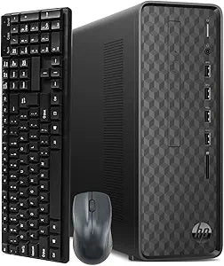 HP S010-AF0020 SFF Desktop PC AMD Gold Renewed