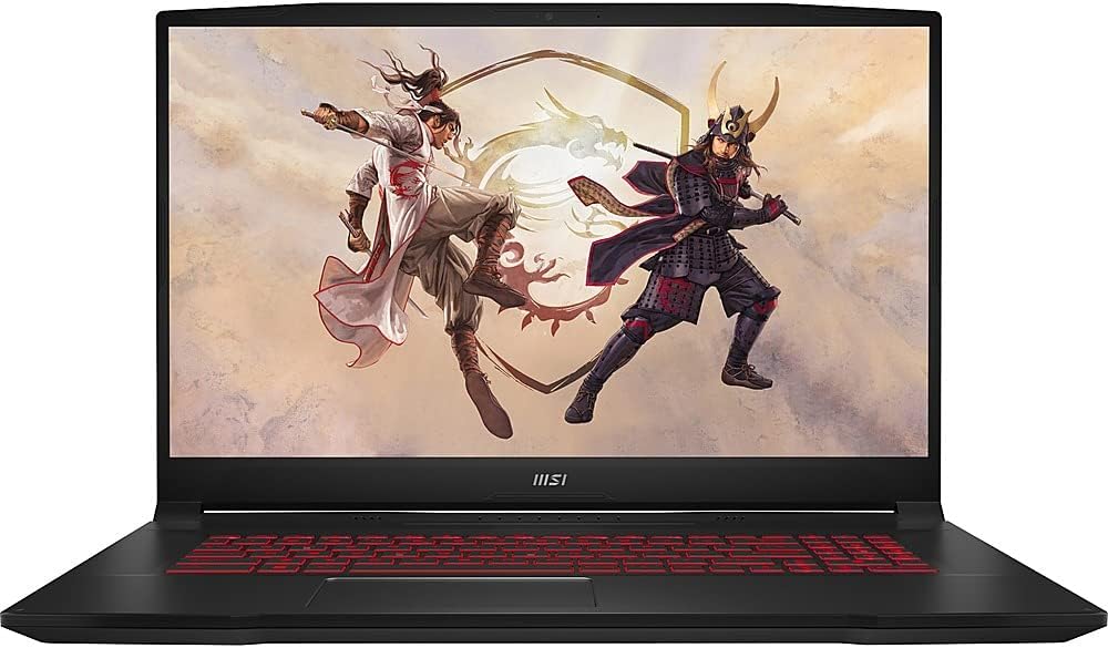 MSI GF76 12UD-0XSZ Katana - 17.3" Gaming Laptop - i7, 32GB DDR4, 1TB SSD, RTX 3050 Ti