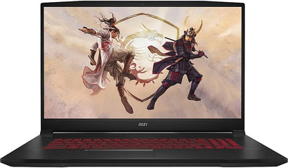 MSI GF76 12UD-0XSZ Katana - 17.3" Gaming Laptop - i7, 32GB DDR4, 1TB SSD, RTX 3050 Ti