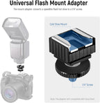Neewer 10101025 Flash Hot Shoe Adapter 1/4
