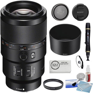Sony FE 90mm Macro G OSS Lens Bundle