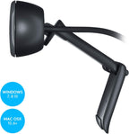 Logitech 960-000694 C270 HD Webcam - Black