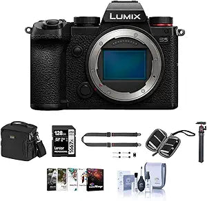 Panasonic Lumix DC-S5 Mirrorless Camera Bundle — main product image