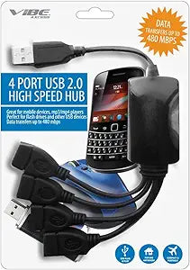 Microsoft VA-4HB-BLK 4-Port USB Hub — main product image