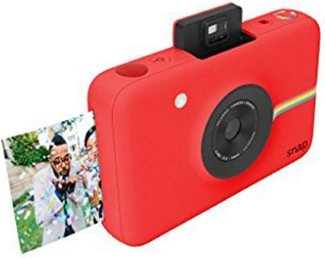 Polaroid POL-SP01R Snap Instant Digital Camera - Red