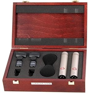 Neumann KM 183 NI Stereo Microphone Set - Nickel — main product image
