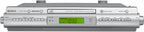 Sony ICFCDK50 Under Cabinet Kitchen CD Clock Radio