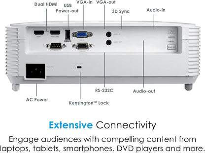 Optoma X412 XGA DLP Professional Projector 4200 Lumens