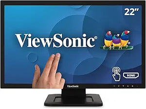 ViewSonic TD2210 Monitor - 22 Inch, Touch Screen, 1080p