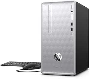 HP Pavilion 590 Desktop - i5, 12GB RAM, 256GB SSD (Renewed)