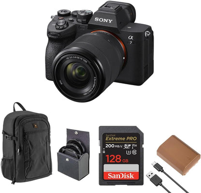 Sony Alpha a7 IV Full-Frame Camera with 28-70mm Lens Bundle