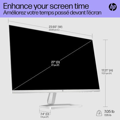 HP 94F46AA#ABA 27-Inch FHD IPS Monitor