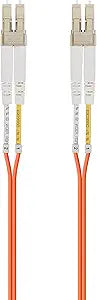 Monoprice 138228 OM1 Fiber Optic LC-LC Cable 5M