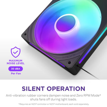 NZXT RF-U24HF-B1 F240 RGB Core Liquid Cooler - 240mm Black