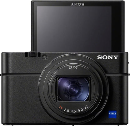 Sony DSC-RX100M7 Cyber-Shot Digital Camera Bundle (Renewed)