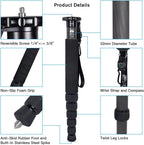 Sirui P-326 Carbon Fiber Lightweight Travel Monopod