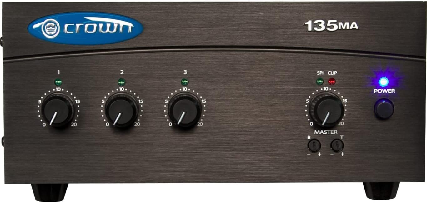 Crown G135MA 3-Channel 35W Mixer Amplifier