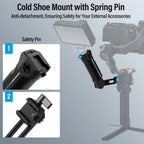 Sirui Sling Handgrip Adjustable NATO Clamp, DJI Gimbal Accessory