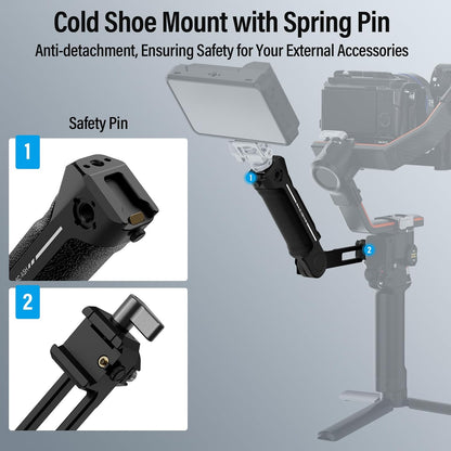 Sirui Sling Handgrip Adjustable NATO Clamp, DJI Gimbal Accessory