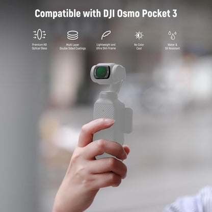 Neewer 10104777 Magnetic CPL Filter DJI Osmo Pocket 3