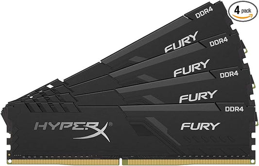 HyperX HX426C16FB3K4/32 Fury 32GB DDR4 2666MHz Desktop Memory Kit